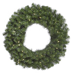 Vickerman A808884LED 84" Douglas Fir Artificial Christmas Wreath Warm White Led Lights