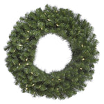 Vickerman A808872LED 72" Douglas Fir Artificial Christmas Wreath Warm White LED Lights