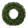 Vickerman A808848LED 48" Douglas Fir Artificial Christmas Wreath Warm White LED Lights