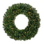 Vickerman A808848LED 48" Douglas Fir Artificial Christmas Wreath Warm White LED Lights