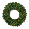 Vickerman A808860LED 60" Douglas Fir Artificial Christmas Wreath Warm White LED Lights