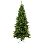 Vickerman A860875 7.5' Camdon Fir Slim Artificial Christmas Tree Unlit