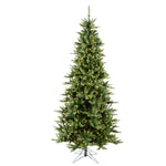 Vickerman A860881LED 8.5' Camdon Fir Slim Artificial Christmas Tree Warm White Dura-Lit Led Lights