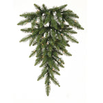Vickerman A861008 30" Camdon Fir Artificial Christmas Teardrop With Clear Dura-Lit Incandescent Mini Lights