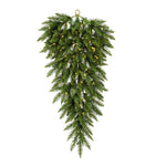 Vickerman A861175LED 48" Camdon Fir Artificial Christmas Teardrop Warm White Led Mini Lights