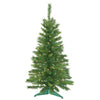 Vickerman A877141 3.5' Imperial Pine Artificial Christmas Tree Clear Dura-Lit Lights