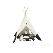 Kids Indoor Play Tent with Pine Frame – Anne Home 4x4 ft Children’s Tent