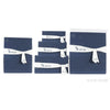 Anne Home 5-Piece Fabric Storage Basket Set with Lids – Decorative Organizers with Bows