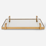 Uttermost 18083 Deki Gold Mirrored Tray with Acrylic Accents