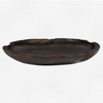 Uttermost 17130 Natures Edge Teak Wood Bowl with Organic Rim Design