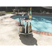 Anne Home Modern Glass Table – Ideal for Wine Display & Decor
