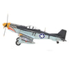 Old Modern Handicrafts WWII Mustang Model – 1:40 Grey Fighter Plane Replica