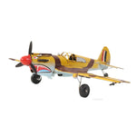 Old Modern Handicrafts 1941 Curtiss Hawk 81A Model – 1:29 Handcrafted Iron WWII Fighter Plane with Spinning Propeller, 13" Length
