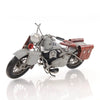 1942 Indian Motorcycle Model – Handcrafted 1:7 Scale WWII Army Bike