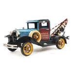 Old Modern Handicrafts 1:12 Scale 1931 Ford Model A Tow Truck – Handcrafted Iron Vintage Vehicle Replica