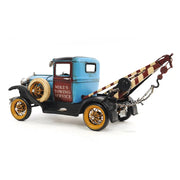 Old Modern Handicrafts 1:12 Scale 1931 Ford Model A Tow Truck – Handcrafted Iron Vintage Vehicle Replica