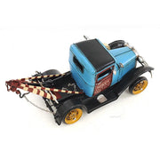 Old Modern Handicrafts 1:12 Scale 1931 Ford Model A Tow Truck – Handcrafted Iron Vintage Vehicle Replica