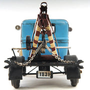 Old Modern Handicrafts 1:12 Scale 1931 Ford Model A Tow Truck – Handcrafted Iron Vintage Vehicle Replica