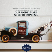 Old Modern Handicrafts 1:12 Scale 1931 Ford Model A Tow Truck – Handcrafted Iron Vintage Vehicle Replica