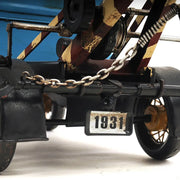 Old Modern Handicrafts 1:12 Scale 1931 Ford Model A Tow Truck – Handcrafted Iron Vintage Vehicle Replica