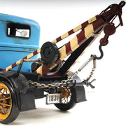 Old Modern Handicrafts 1:12 Scale 1931 Ford Model A Tow Truck – Handcrafted Iron Vintage Vehicle Replica