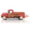 1942 Vintage Ford Pickup Truck Model – Red 1:12 Scale by Old Modern Handicrafts