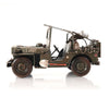 WWII Jeep Model – 1941 Willys Overland Replica with Metal Frame