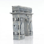 Arc de Triomphe Saving Box 7" – Handmade Iron Paris Coin Bank with Vintage Look By Old Modern Handicrafts