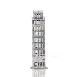 Pisa Tower Saving Box 12.5" – Handmade Iron Leaning Tower Coin Bank for Display By Old Modern Handicrafts