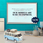 Old Modern Handicrafts Retro Van – Iconic Hippie Bus Display Piece for Office or Shelf