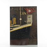 Titanic 3D Wall Art 4.5" H – Iron Handmade Bow Model – Nautical Wall Decor By Old Modern Handicrafts