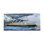 Titanic 3D Wall Art 22" H – Handmade Iron Ship Model – Nautical Office Decor By Old Modern Handicrafts