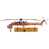 Aerial Crane Lifting Helicopter – Iron Model – 12 Inch Height, LED Light