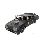 Old Modern Handicrafts 1973 Mad Max V8 Interceptor Model – Handmade Iron 1:17 Scale Replica, 11" Length