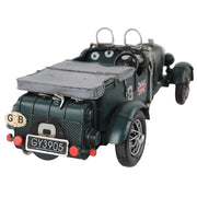 Old Modern Handicrafts 1930 Bentley Blower 4.5L LeMans Car Model – Handcrafted Iron Collectible, 13.5