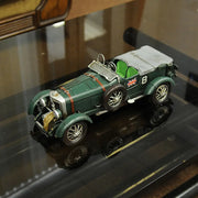 Old Modern Handicrafts 1930 Bentley Blower 4.5L LeMans Car Model – Handcrafted Iron Collectible, 13.5