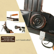 Old Modern Handicrafts ZB-26 Czech Light Machine Gun Display-Only Model – Handmade Iron Replica, 48