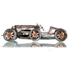 Vintage 1924 Bugatti Type 35 Model – 4 in Handcrafted Iron Race Car By Old Modern Handicrafts