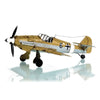 1935 Messerschmitt BF 109 Fighter – 5" Iron Model Plane with Rotating Prop By Old Modern Handicrafts
