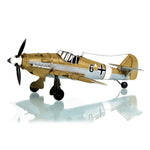1935 Messerschmitt BF 109 Fighter – 5" Iron Model Plane with Rotating Prop By Old Modern Handicrafts