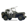 WWII Jeep Model – Handmade Iron Willys MB – Military Collectible for Home or Office Display