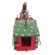Handmade Iron Train Model – Christmas Decorative Locomotive Display