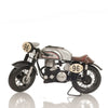 Classic Norton Manx 1952 Motorcycle Scale Model – Handmade Metal Racing Replica by OMH
