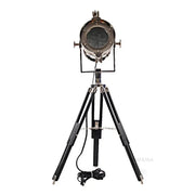 Wooden Stand Spot Light – 29 Inch Height – Aluminum Floor Lamp Accent