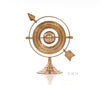Brass Armillary Globe – Rotating Interior with Earth Center – 8" H