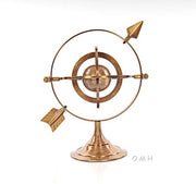 Brass Tabletop Armillary – Historical-Inspired Globe Design – 8
