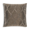 Akai Gray Beaded Pillow