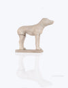 Resin Dog Figurine – Decorative Animal Statue for Entryway or Garden