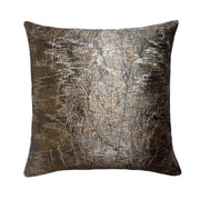 Allure Metallic Silver Jacquard Pillow