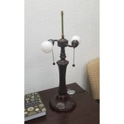 Amora Lighting Tiffany Style Multi-Colored Table Lamp
